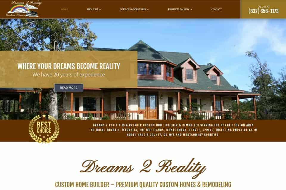 Dreams 2 Reality Custom Homes & Remodeling by Triton Construction Company, Inc.